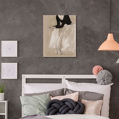 Ballet Study I Canvas Wall Art