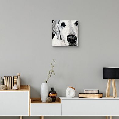 Sparta II Crop Dog Canvas Wall Art