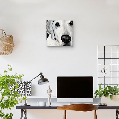 Sparta II Crop Dog Canvas Wall Art
