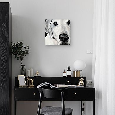 Sparta II Crop Dog Canvas Wall Art