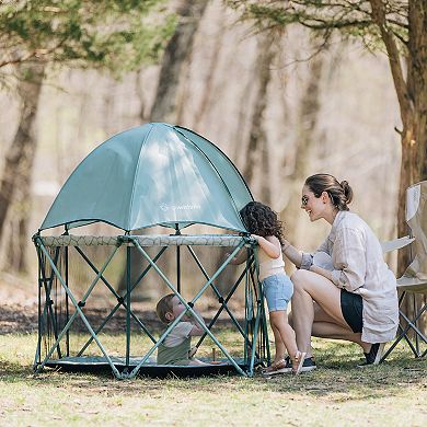 Baby Delight Go With Me Deluxe Portable Eclipse Playard with Canopy