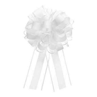 20 pc 8 Inch Large Big Pull Bow Organza Gift Wrapping Bows Ribbon for Wedding