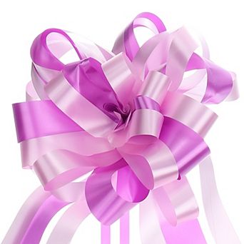 10 pc Large Big Pull Bow Car Gift Wrapping Bows Ribbon for Wedding Car Baskets Bow