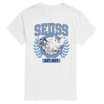 Men's Dr. Seuss The Cat in the Hat Collegiate Est 1937 Graphic Tee