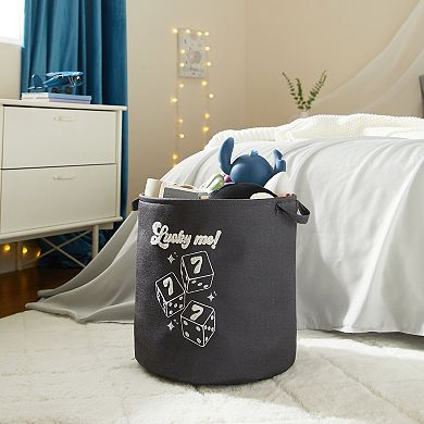 Aeropostale Tufted Canvas Lucky Me Hamper