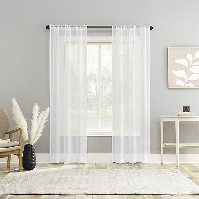The Big One® Alley Sheer Grommet 4-Pack Window Curtain Set