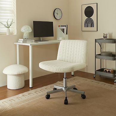 Aeropostale Corduroy Oversized Rolling Desk Chair