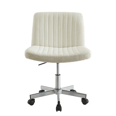 Aeropostale Corduroy Oversized Rolling Desk Chair
