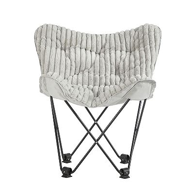 Aeropostale Faux Fur Butterfly Chair