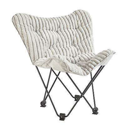 Aeropostale Faux Fur Butterfly Chair