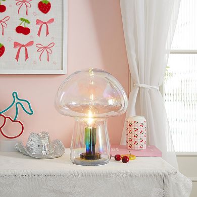 Aeropostale Mushroom Glass Table Lamp
