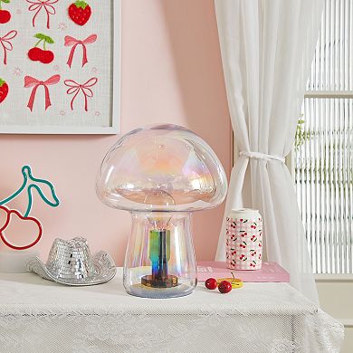 Aeropostale Mushroom Glass Table Lamp