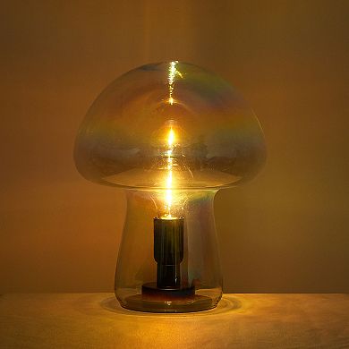 Aeropostale Mushroom Glass Table Lamp