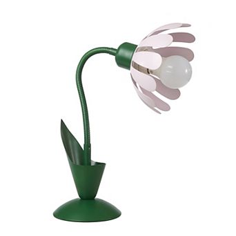 Aeropostale Floral Figural Lamp With Pencil Holder