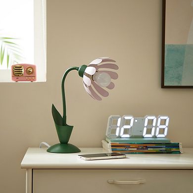 Aeropostale Floral Figural Lamp With Pencil Holder