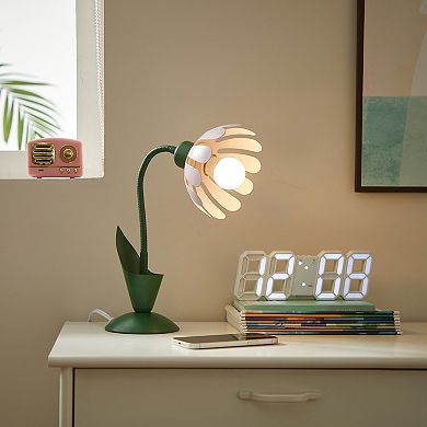Aeropostale Floral Figural Lamp With Pencil Holder