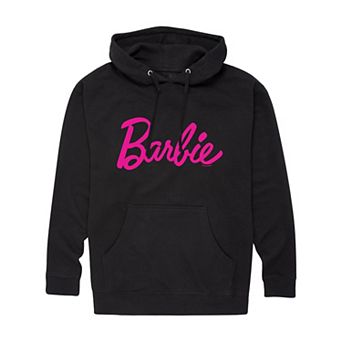 Men's Barbie Classic Logo Graphic Hoodie