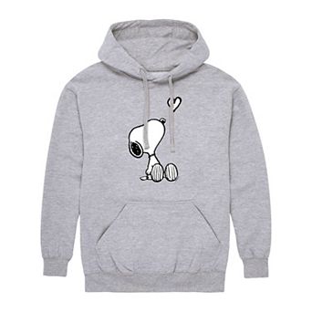 Men's Peanuts Snoopy Heart Graphic Hoodie