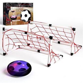 Black Series Hover Air LED Soccer Game Set