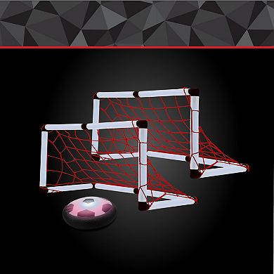 Black Series Hover Air LED Soccer Game Set