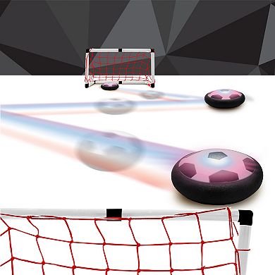 Black Series Hover Air LED Soccer Game Set