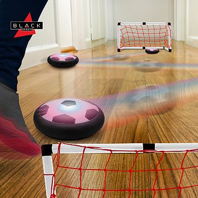Black Series Hover Air LED Soccer Game Set