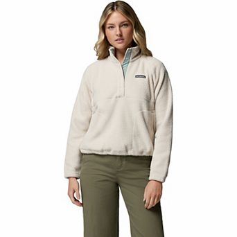 Women's Columbia Jasper Ridge Pebbled Fleece Half Snap Pullover