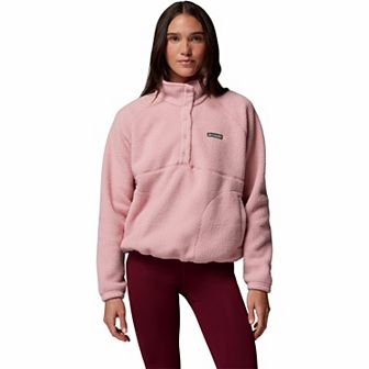 Women's Columbia Jasper Ridge Pebbled Fleece Half Snap Pullover