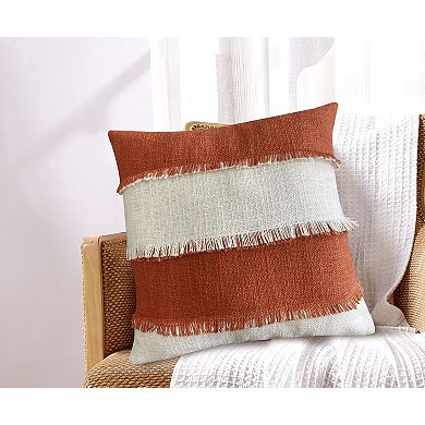 Harper Lane® Madi Striped Cotton Throw Pillow