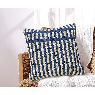 Harper Lane® Mera Textured Cotton Throw Pillow