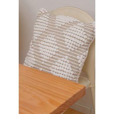 Harper Lane® Marissa Textured Cotton Throw Pillow