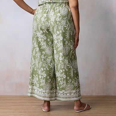 Plus Size LC Lauren Conrad Pull On Soft Pants