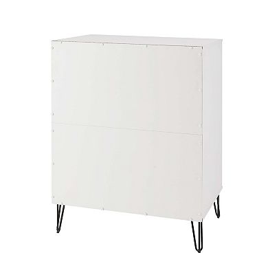 MANHATTAN COMFORT Dumbo Collection Modern Tall 5-Drawer Dresser