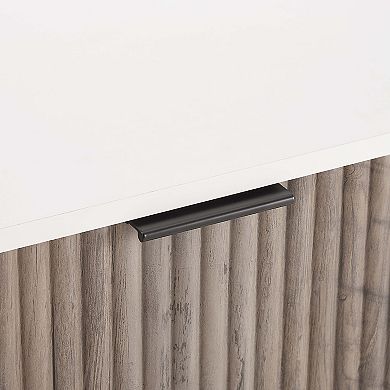 MANHATTAN COMFORT Dumbo Collection Modern Tall 5-Drawer Dresser