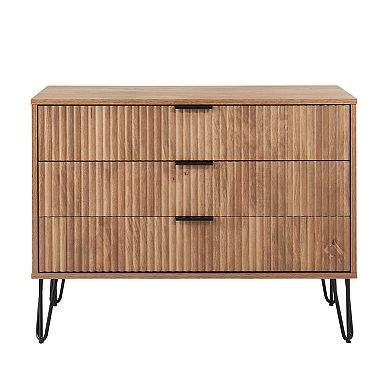 MANHATTAN COMFORT Dumbo Collection Modern 3-Drawer Dresser