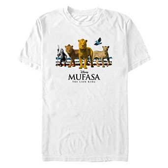 Disney's Mufasa The Lion King Group Portrait Men's Graphic Tee