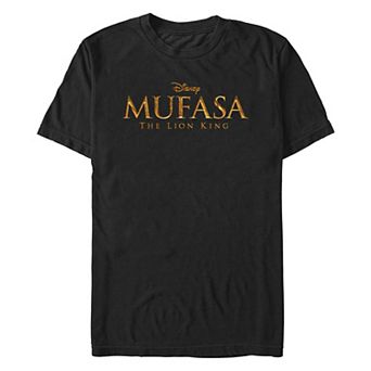 Disney's Mufasa The Lion King Title Logo Men's Graphic Tee