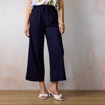 Petite LC Lauren Conrad Pull-On Soft Pants