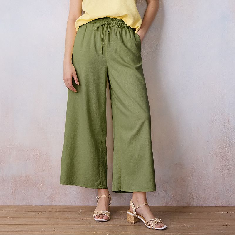 Petite LC Lauren Conrad Pull-On Soft Pants, Women's,
