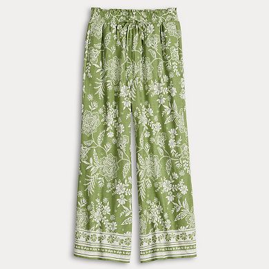 Petite LC Lauren Conrad Pull-On Soft Pants