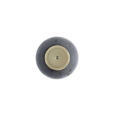 MANHATTAN COMFORT Anderson 2-pc. Modern Ceramic Top Faux Leather Upholstered End Table