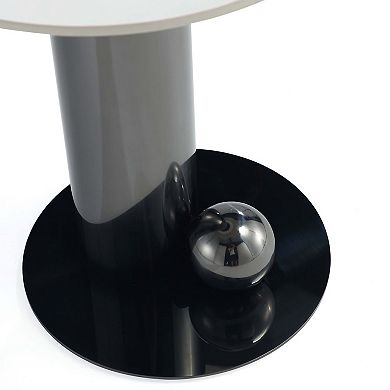 MANHATTAN COMFORT Laurel Modern Sintered Stone Top End Table