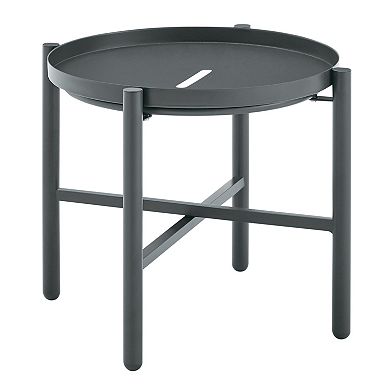 MANHATTAN COMFORT Sunset Modern 3-Piece Conversation Patio Furniture Set