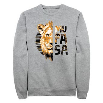Disney's Mufasa The Lion King Head Portrait Men's Graphic Fleece