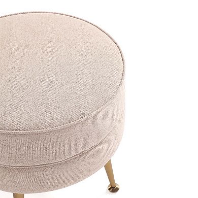 MANHATTAN COMFORT Bailey 2-pc. Mid-Century Modern Upholstered Ottoman
