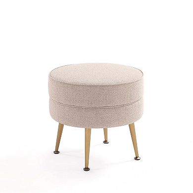 MANHATTAN COMFORT Bailey 2-pc. Mid-Century Modern Upholstered Ottoman