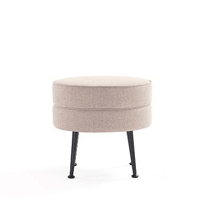 MANHATTAN COMFORT Bailey 4-pc. Mid-Century Modern Upholstered Ottoman