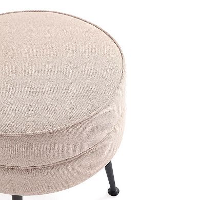 MANHATTAN COMFORT Bailey 4-pc. Mid-Century Modern Upholstered Ottoman