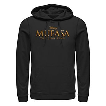 Disney's Mufasa The Lion King Title Logo Men's Graphic Hoodie