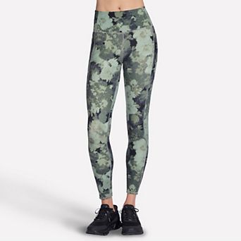 Women's Skechers® GO FLEX Rib Inbloom Full Length High-Waisted Leggings